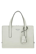 Prada Women Ivory Leather Re-Edition 1995 Handbag